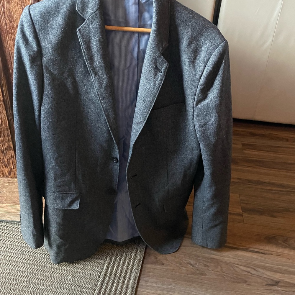 Banana Republic Charcoal Blazer